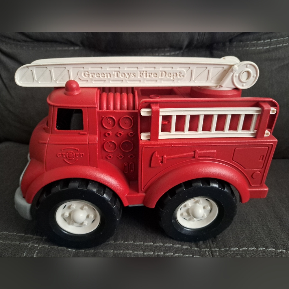 Green Toys Fire Dept Red Fire Truck